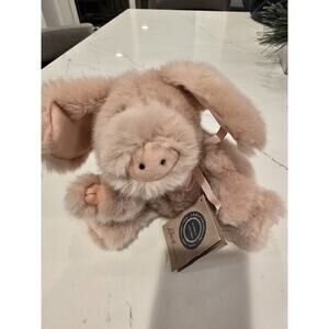 The Boyds Collection J.B. Bean Series Pink Pig 1364 Arms,legs,head,moveable
